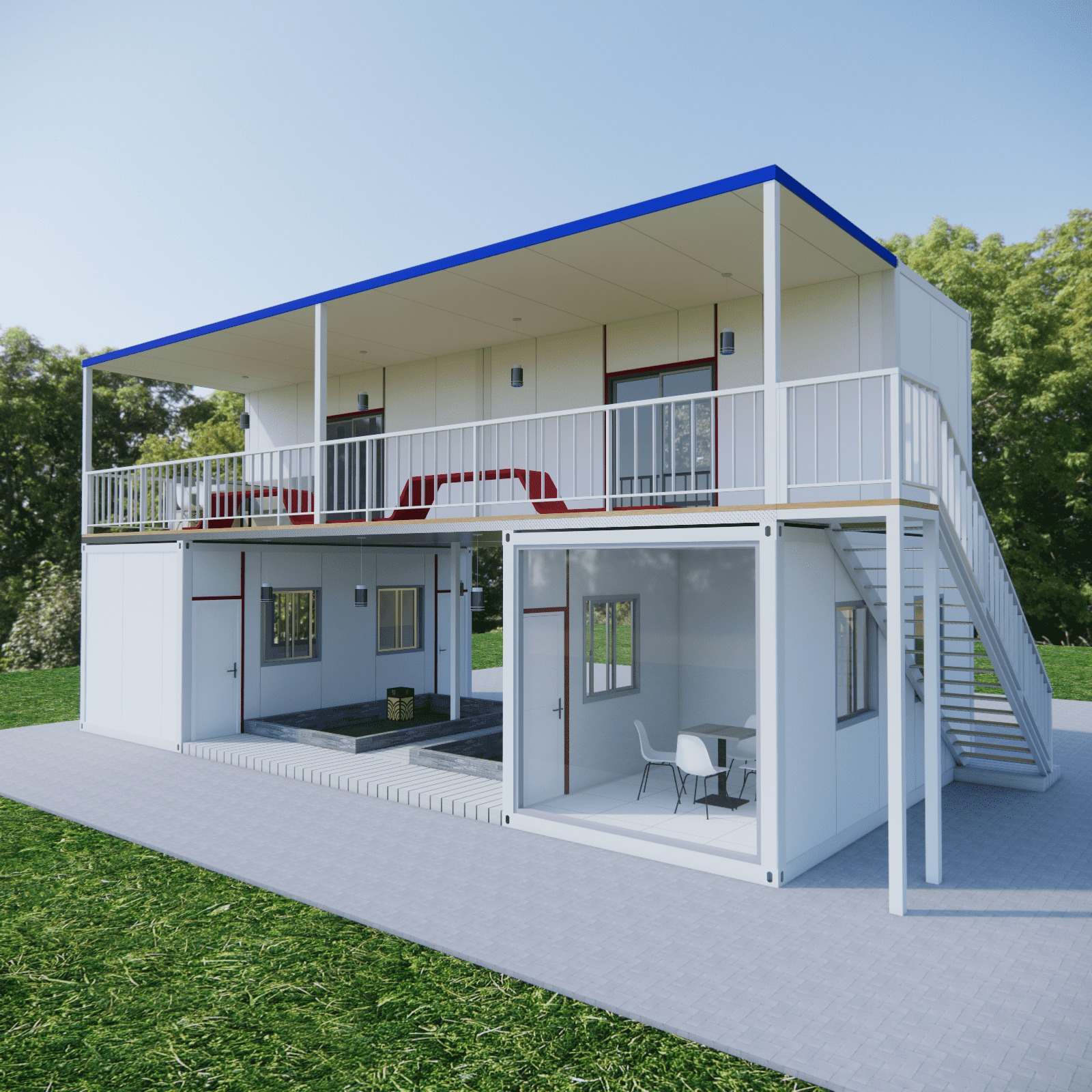 Innovativeness of VHCON Double-Story Container Homes